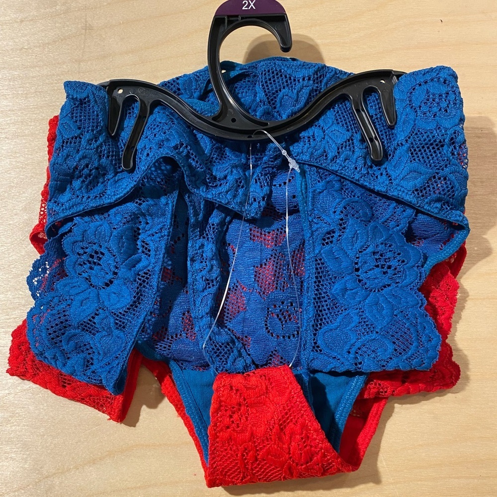 Adored by Adore Me Blythe Thong 2 Pack 2X (IY) - Picture 6 of 10